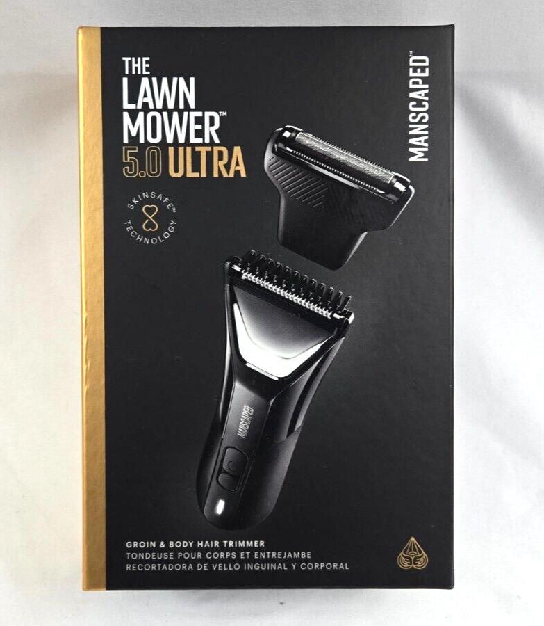MANSCAPED The Lawn Mower 5.0 Ultra Groin & Body Hair Trimmer with Dual-Blades