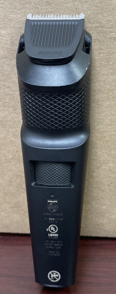 Philips BT3222 Cordless Beard Trimmer Tested No Charger Included  