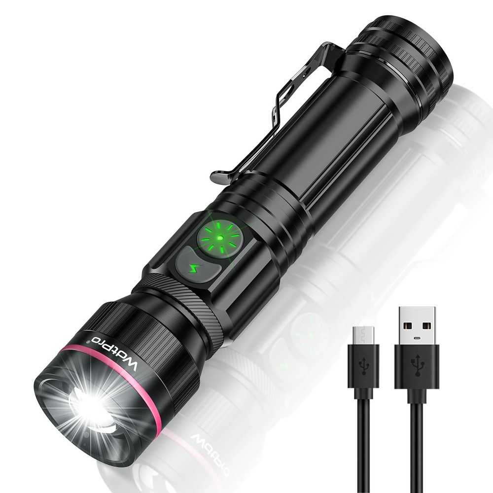 Flashlights Rechargeable 2000 High Lumens Super Bright Led Flashlight Portable 5