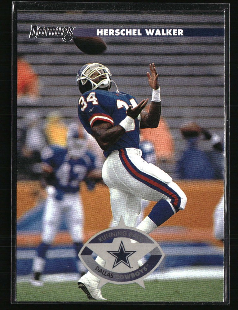 1996 Donruss Herschel Walker #33 Rare Football Collectible Card