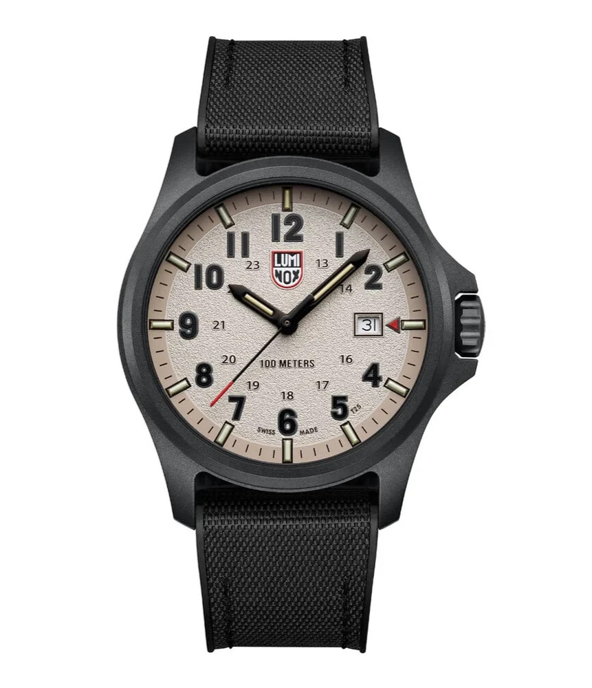 Luminox XL.1971.SET Mens Watch Atacama Field Carbonox Set + 2. Strap 43mm 10ATM