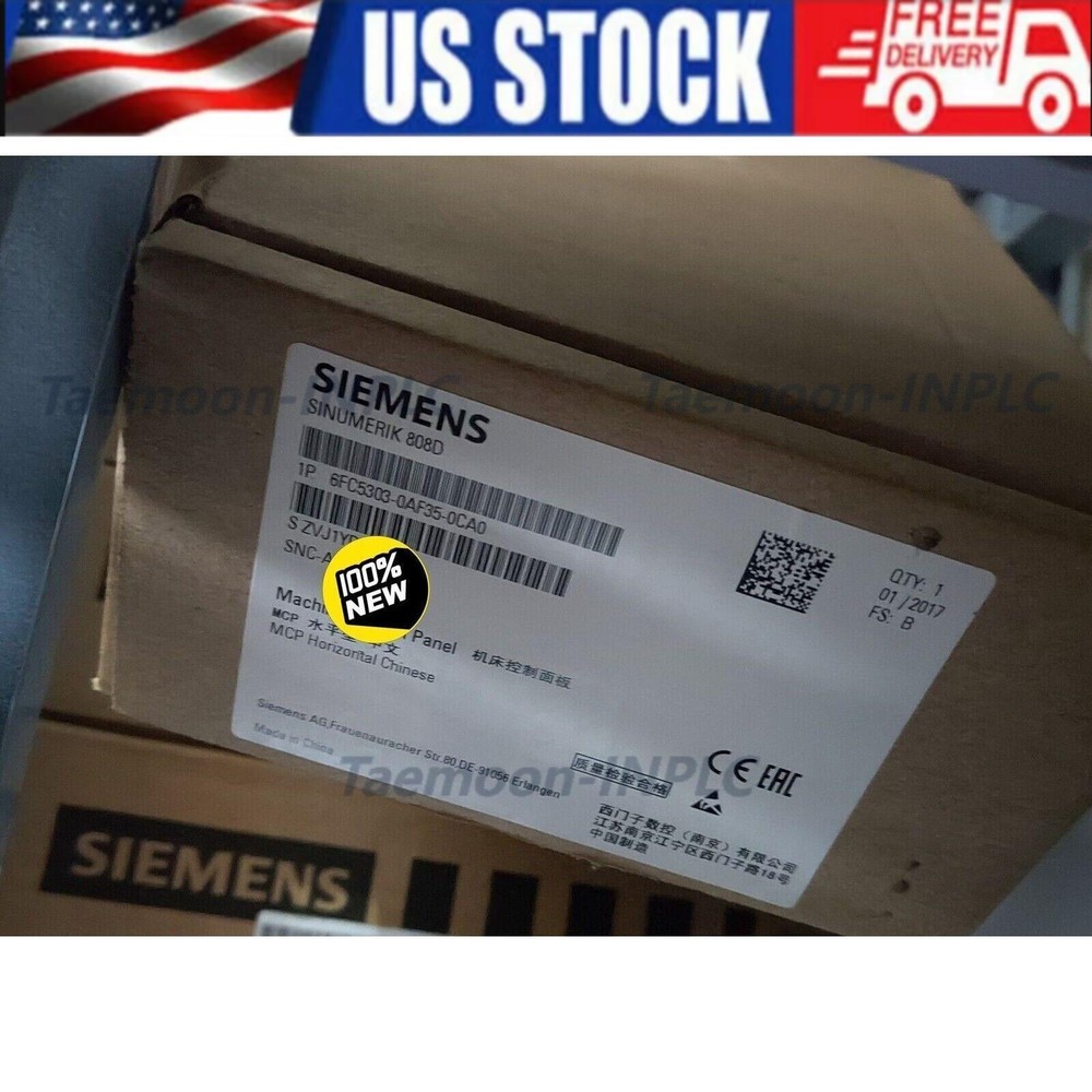 1pc Siemens 6FC5 303-0AF35-0CA0 6FC5303-0AF35-0CA0 808D Machine control panel