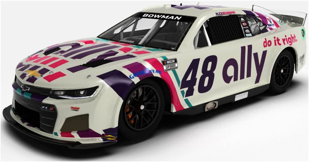 Salvinos JR Models HMC2022ABP 1/24 Scale #48 Alex Bowman 2022 Camaro ZL1 Plastic