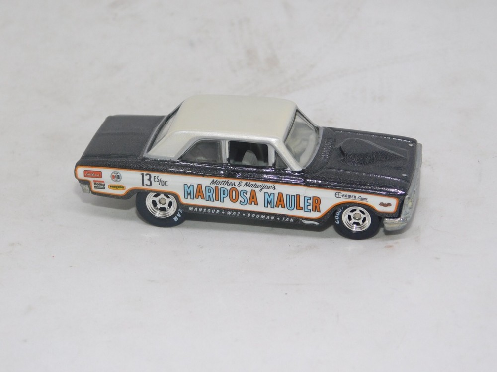 Hot Wheels Mariposa Mauler Drag Strip Demons Collectible Car FORD THUNDERBOLT