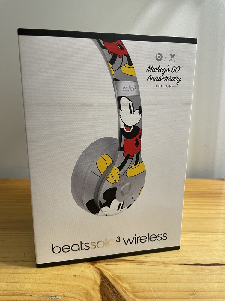 Beats Solo3 Wireless Headphones - Mickey's 90th Anniversary