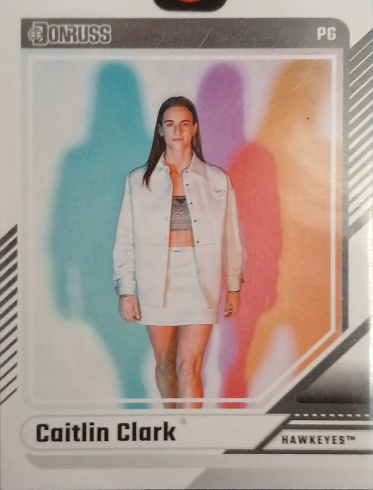 2024 Panini Caitlin Clark Collection Donruss#1 Caitlin Clark
