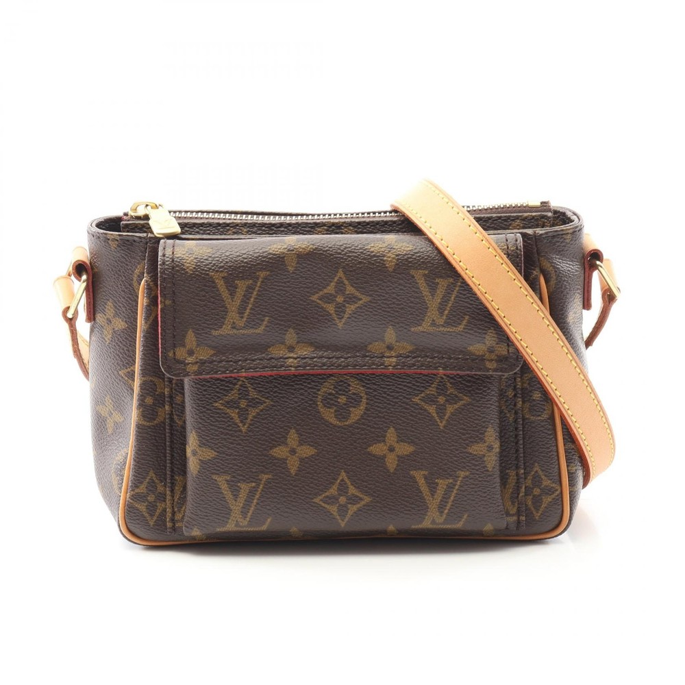 LOUIS VUITTON Viva cite PM Shoulder crossbody Bag M51165 Monogram canvas Used LV