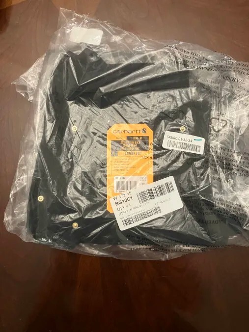 Charhartt Loose Fit Firm Duck Double Front Utility Work Pant 32x34 NWT