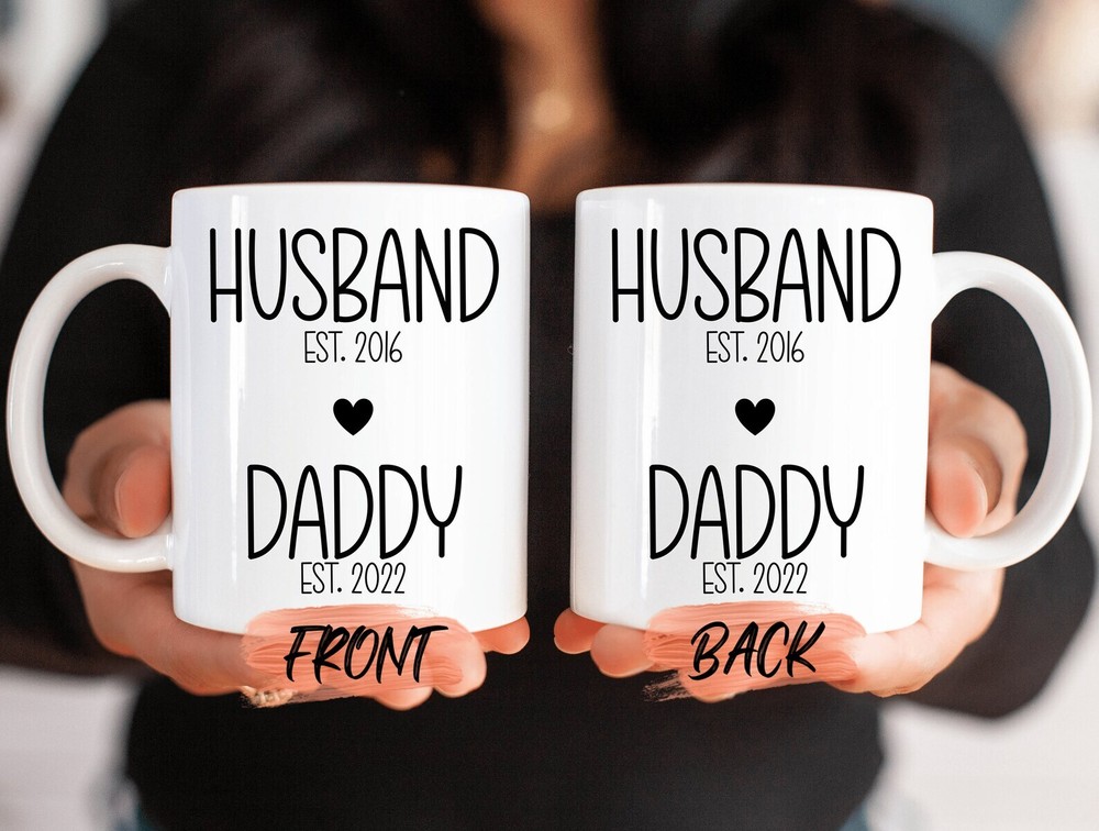 Dad Gift Husband Daddy Mug For New Daddy Baby Announcement Mug New Dad Gift Dad