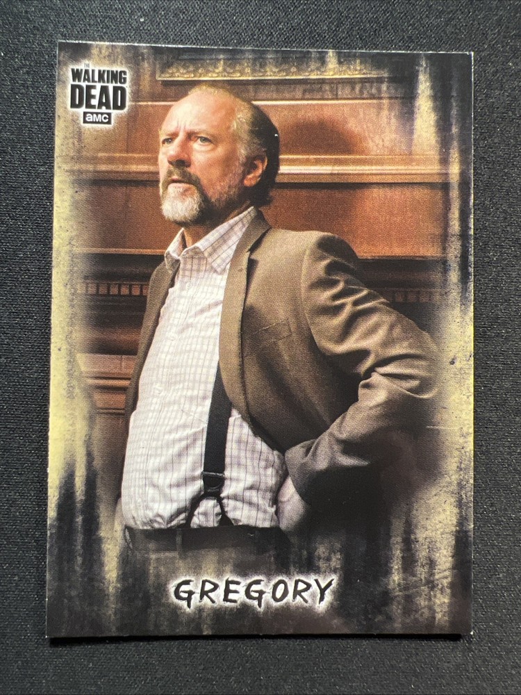 2017 Topps: AMC Walking Dead #24 Gregory 📺🐷🎬