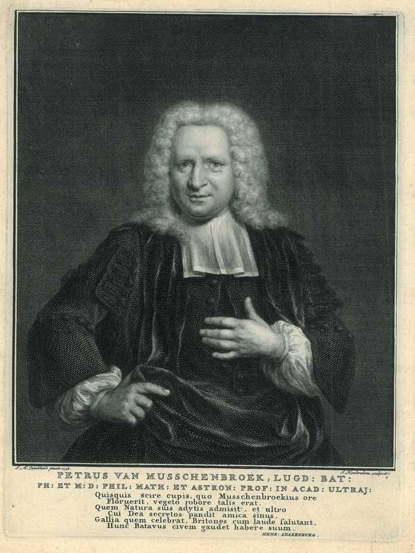 Portrait of Pieter van Musschenbroek