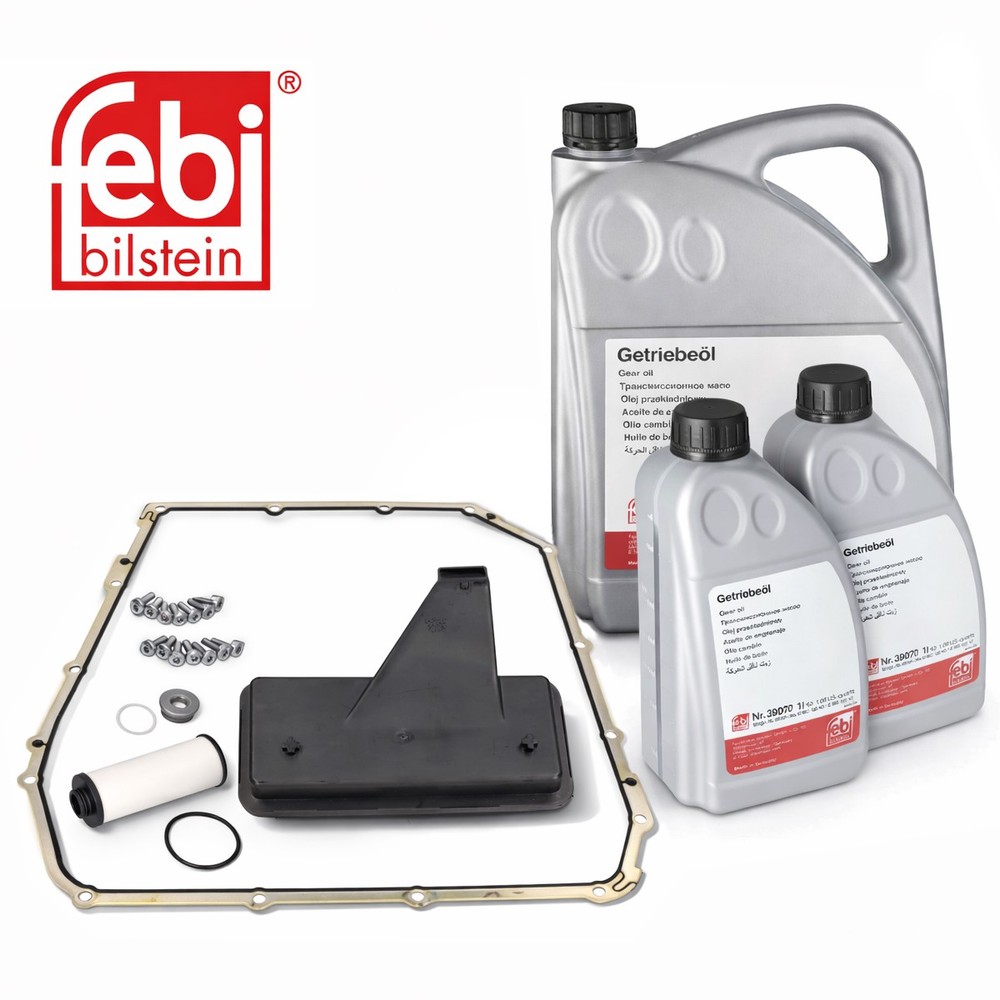Automatic Transmission Oil Change Kit + 7L Oil For Audi A4 A5 A6 Q5 DL501 0B5325429E