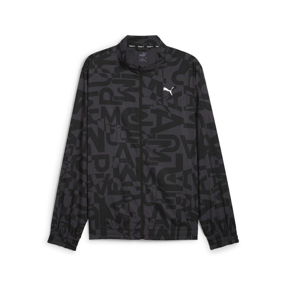 PUMA Energy All Over Print Full Zip Jacket Mens Size XXL  Casual Athletic Outerw