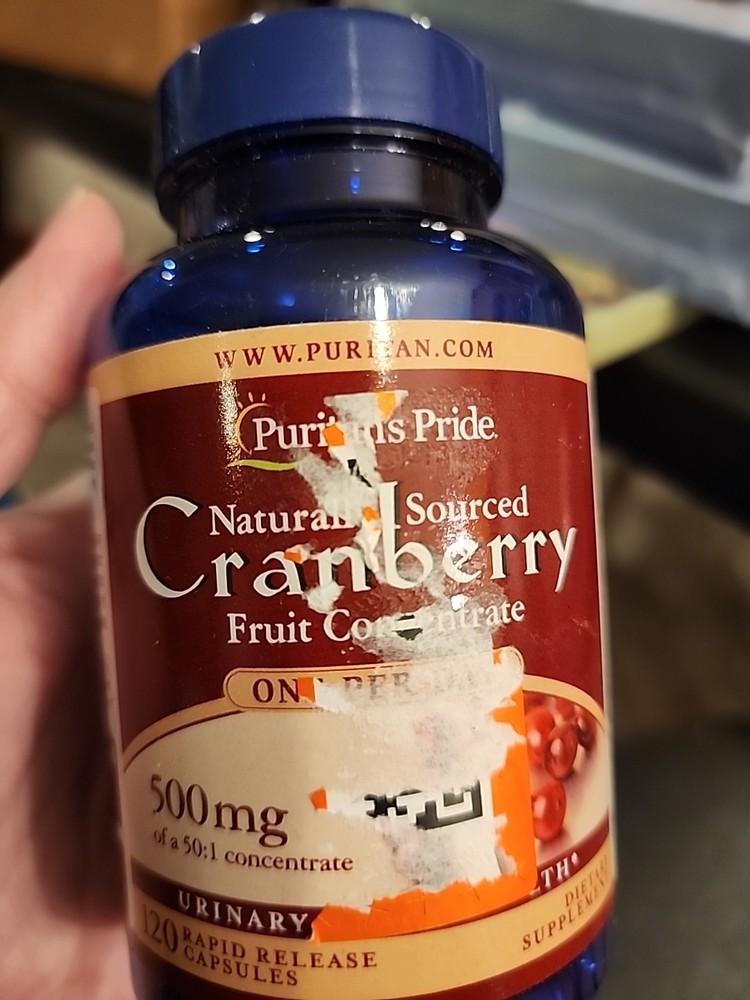Puritan's Pride One A Day Cranberry Capsules 120 Count for Urinary Tract Health - (0025077732265)-image
