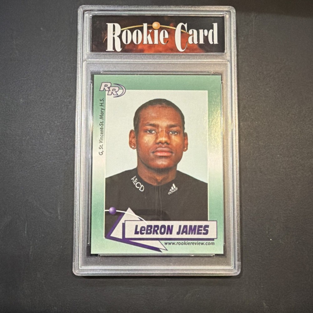 Rookie Review LeBron James Rookie Card Lot NBA Basketball 2002