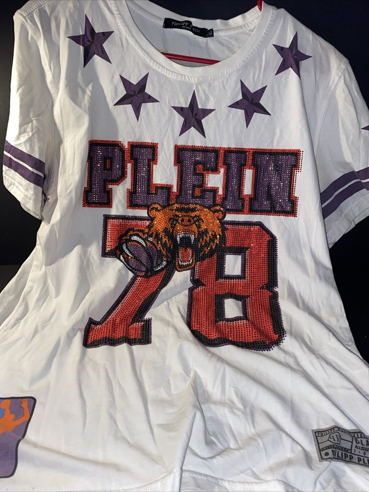 Philipp Plein Sport Double Sided Studded Men’s Shirt Sz XL