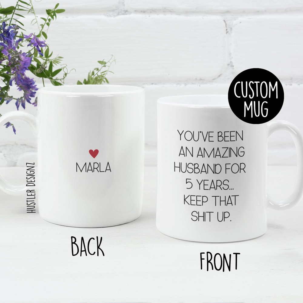 You’ve Been An Amazing Husband Mug Personalized Mug Anniversary Gift For Husba