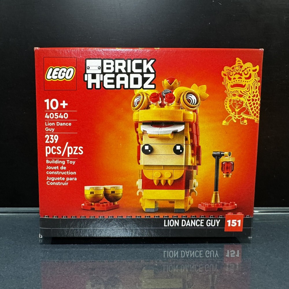 LEGO BrickHeadz 40540 Lion Dance Guy Building Set