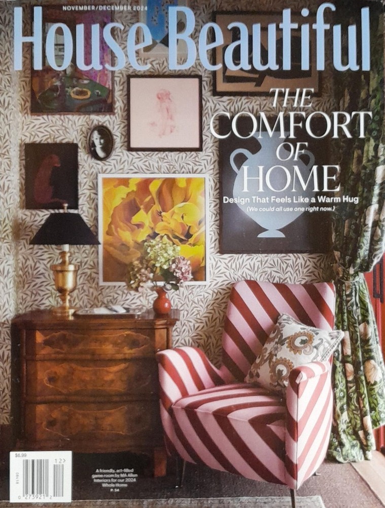 House Beautiful Magazine November-December 2024