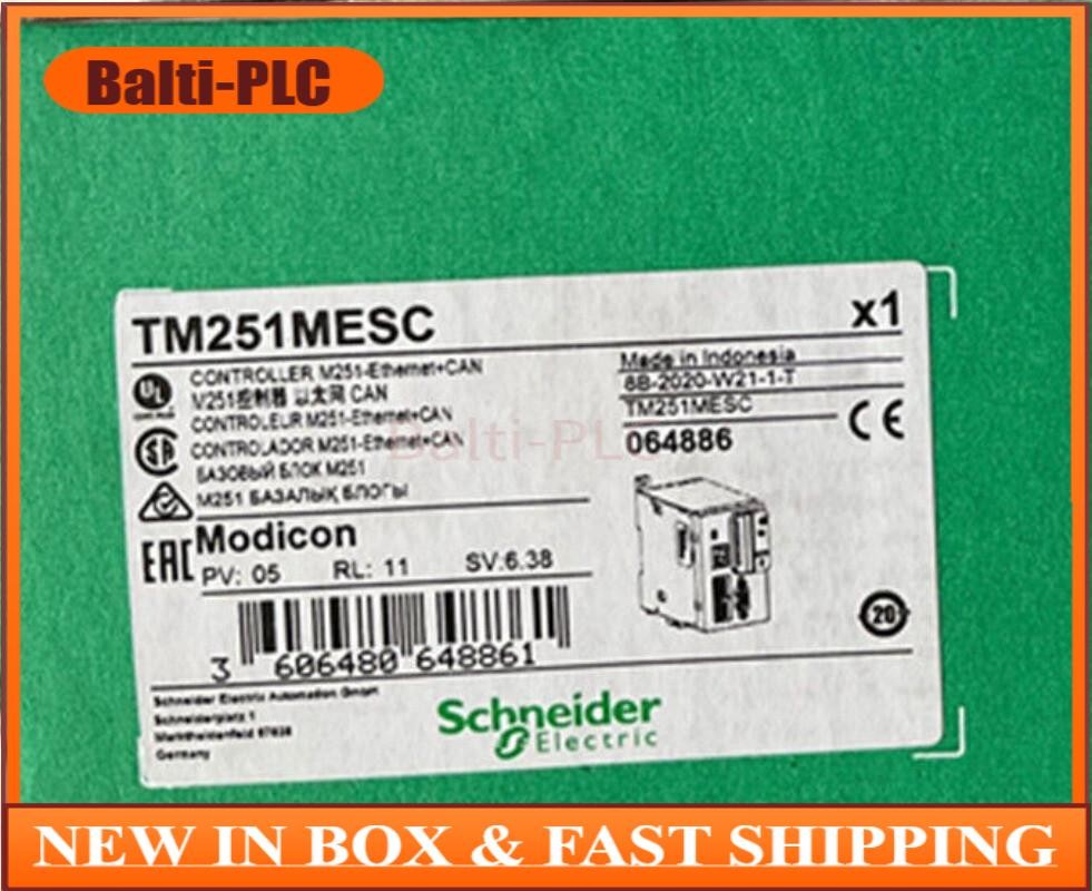 TM251MESC Schneider Programmable Logic Controller Module 1PCS