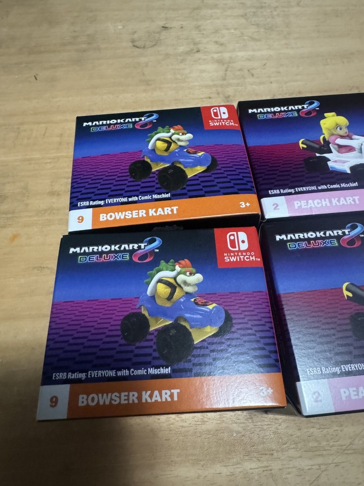 MARIO Super Mario Bros Movie/Mario Kart McDonald's Happy Meal Toys