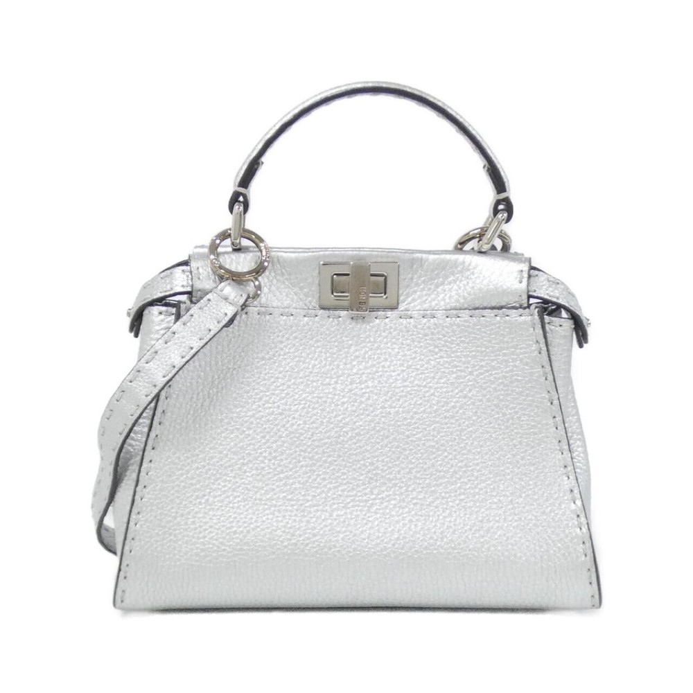 Authentic FENDI SELLERIA PEEK A BOO mini 8BN244 5QG Bag  #260-007-944-1636