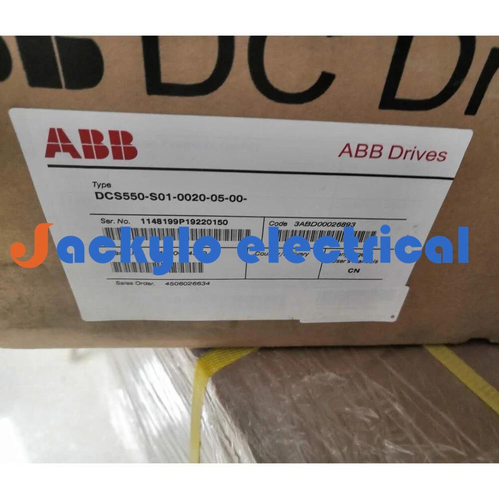 DCS550-S01-0020-05-00-00 ABB DC Governor Brand New in Box!Spot Goods Zy