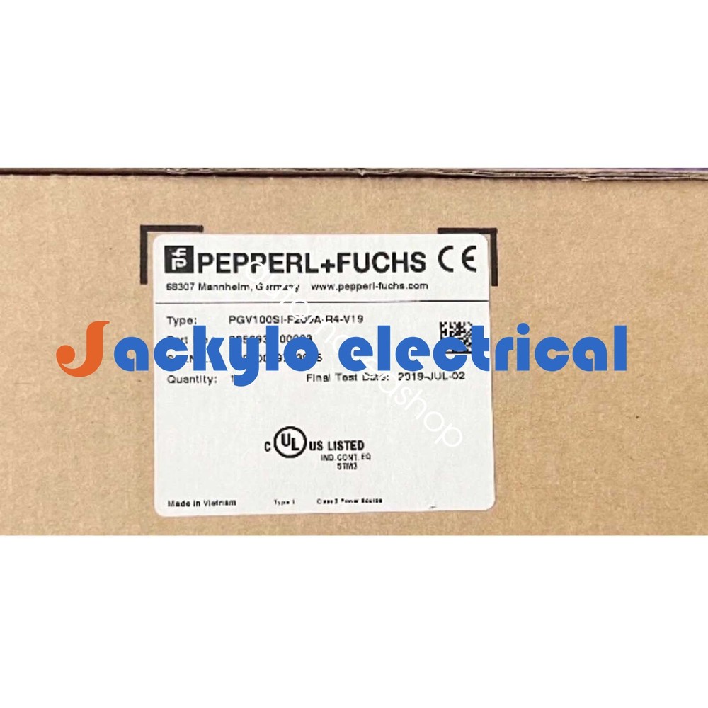 1pcs New Pepperl+Fuchs PGV100SI-F200A-R4-V19 sensor Shipping DHL or FedEX