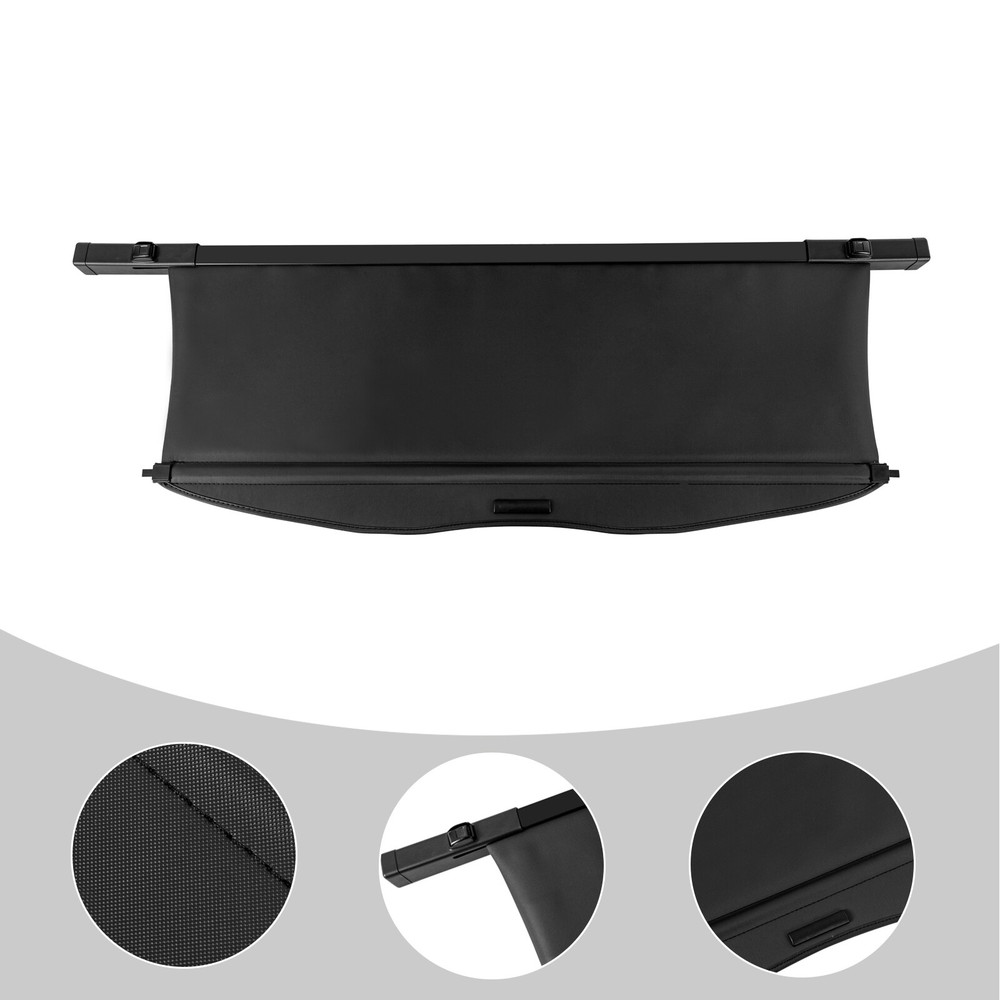 Trunk Cargo Cover Luggage Shade Tonneau Black For 2020-2022 Toyota Highlander