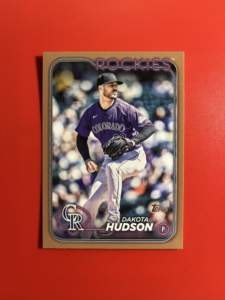 2024 Topps Update Dakota Hudson Gold Parallel SP /2024 US342