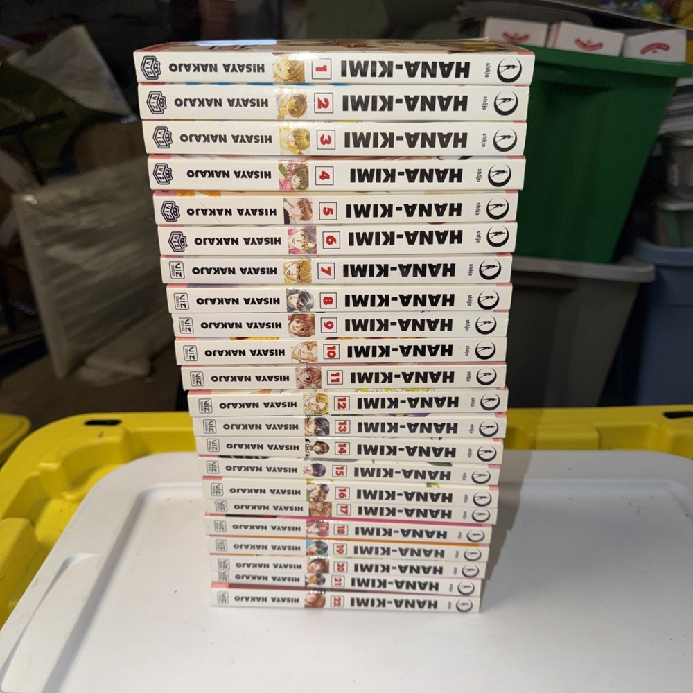 Hana-Kimi Manga English Set Volumes 1-22