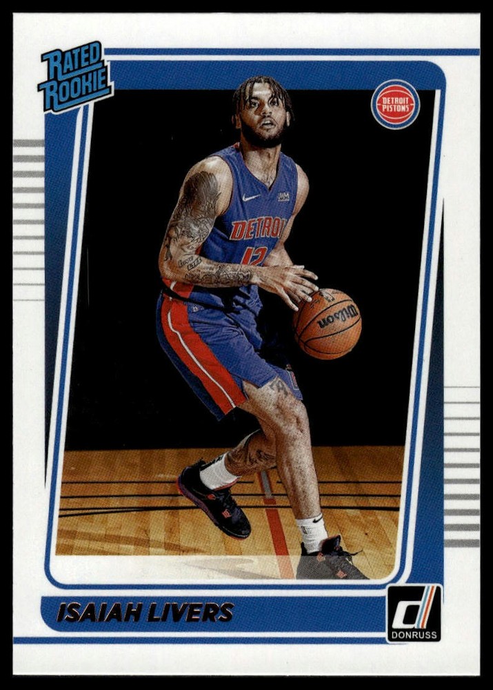 2021-22 Donruss Isaiah Livers Rated Rookie Basketball Card #227