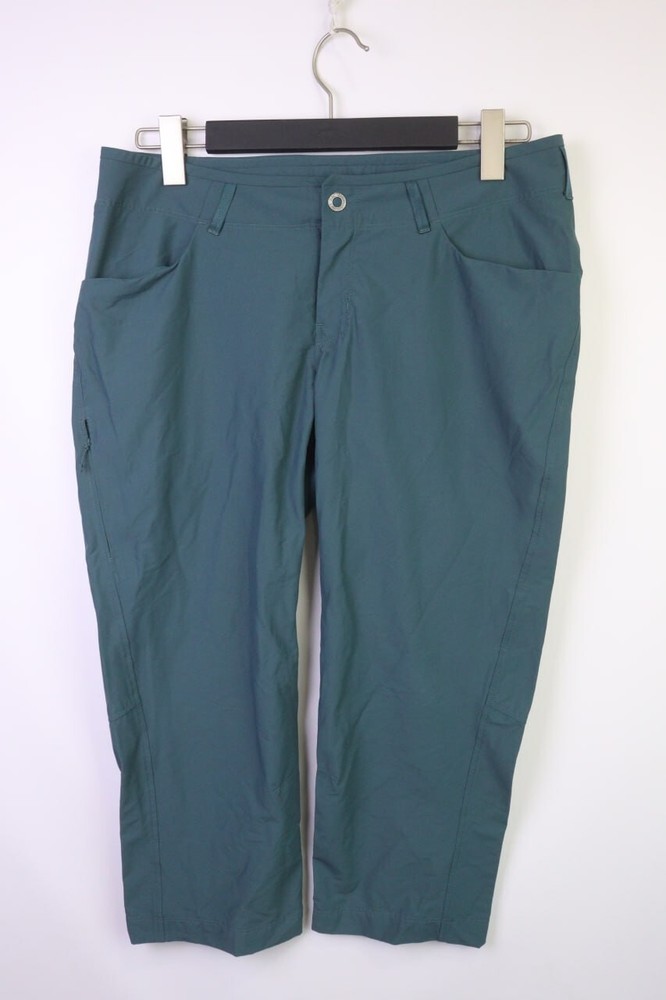 ARC’TERYX Blue CRESTON CAPRI Women’s Outdoor Zip Fly Pants Size 10 W28