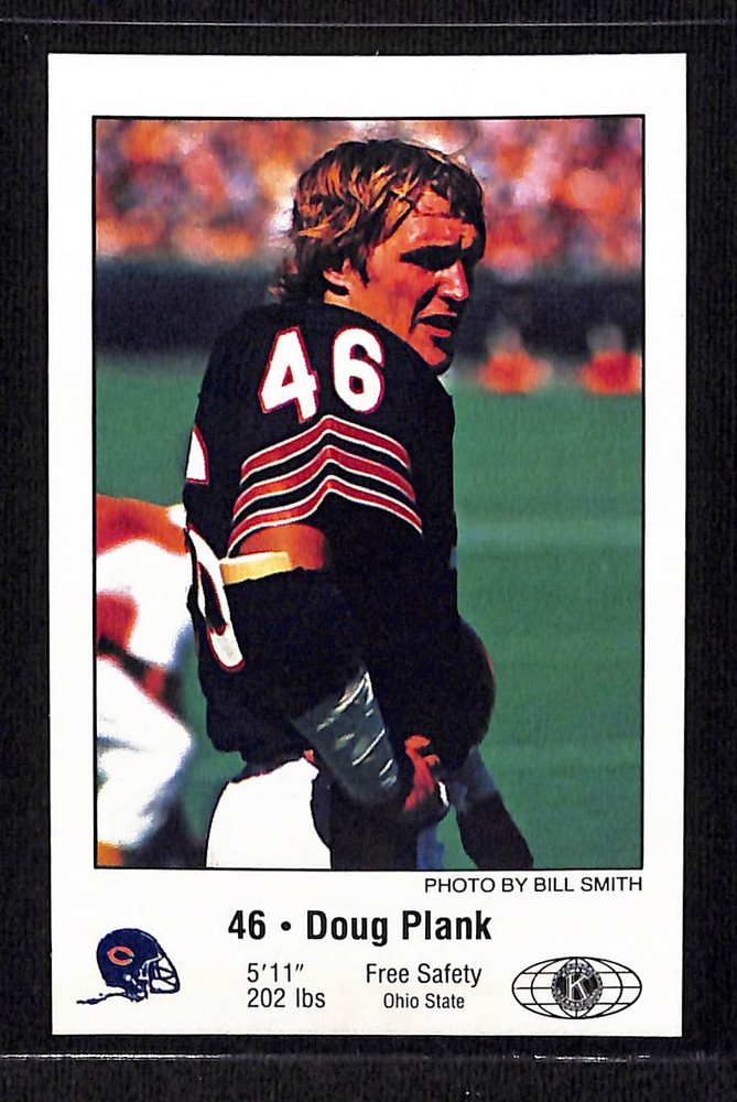 1981 Chicago Bears Police #NNO Doug Plank - NM/MT+ Set Break!