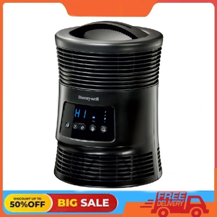 Honeywell 360 Digital Surround Fan Forced Heater, New, Black, HHF370B