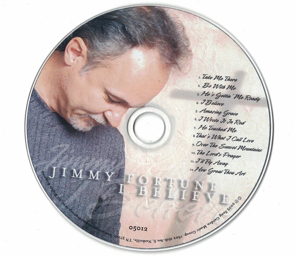 Jimmy Fortune I Believe Gospel CD Country Music Album