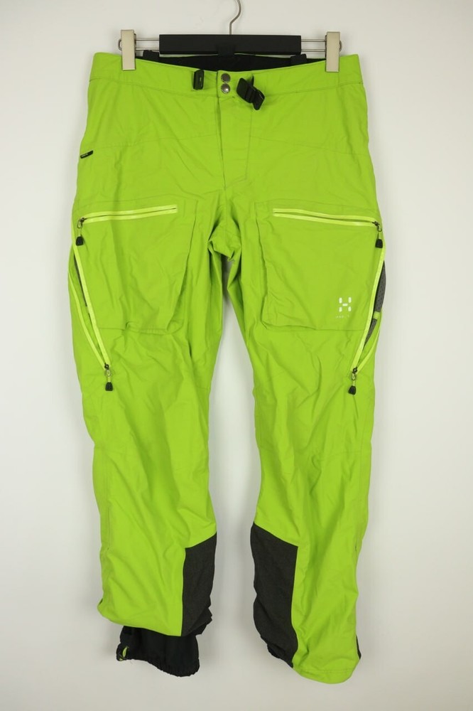 HAGLOFS Women Green Insulated Ski Snowboarding Pants Size L / W32
