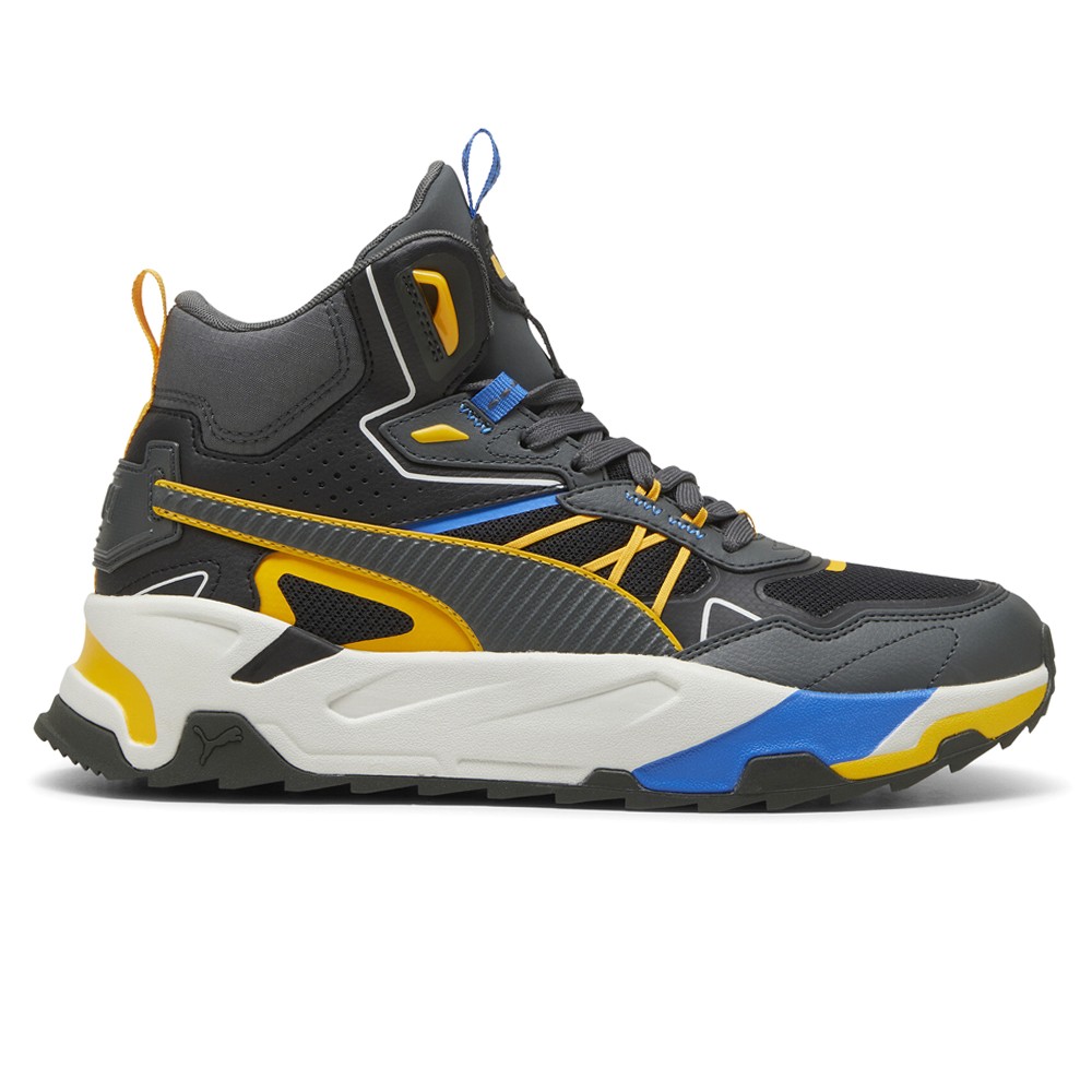 PUMA Trinity Mid Hybrid Mens Black Sneakers Casual Lace-Up Shoes 39232704