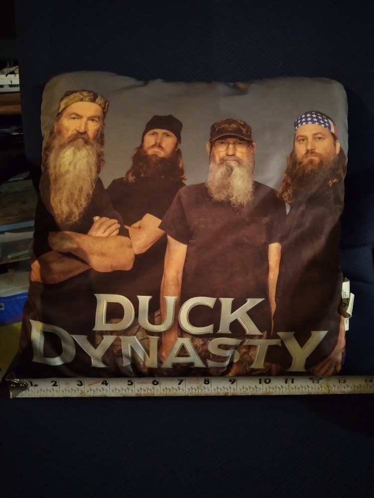 duck dynasty Pillow
