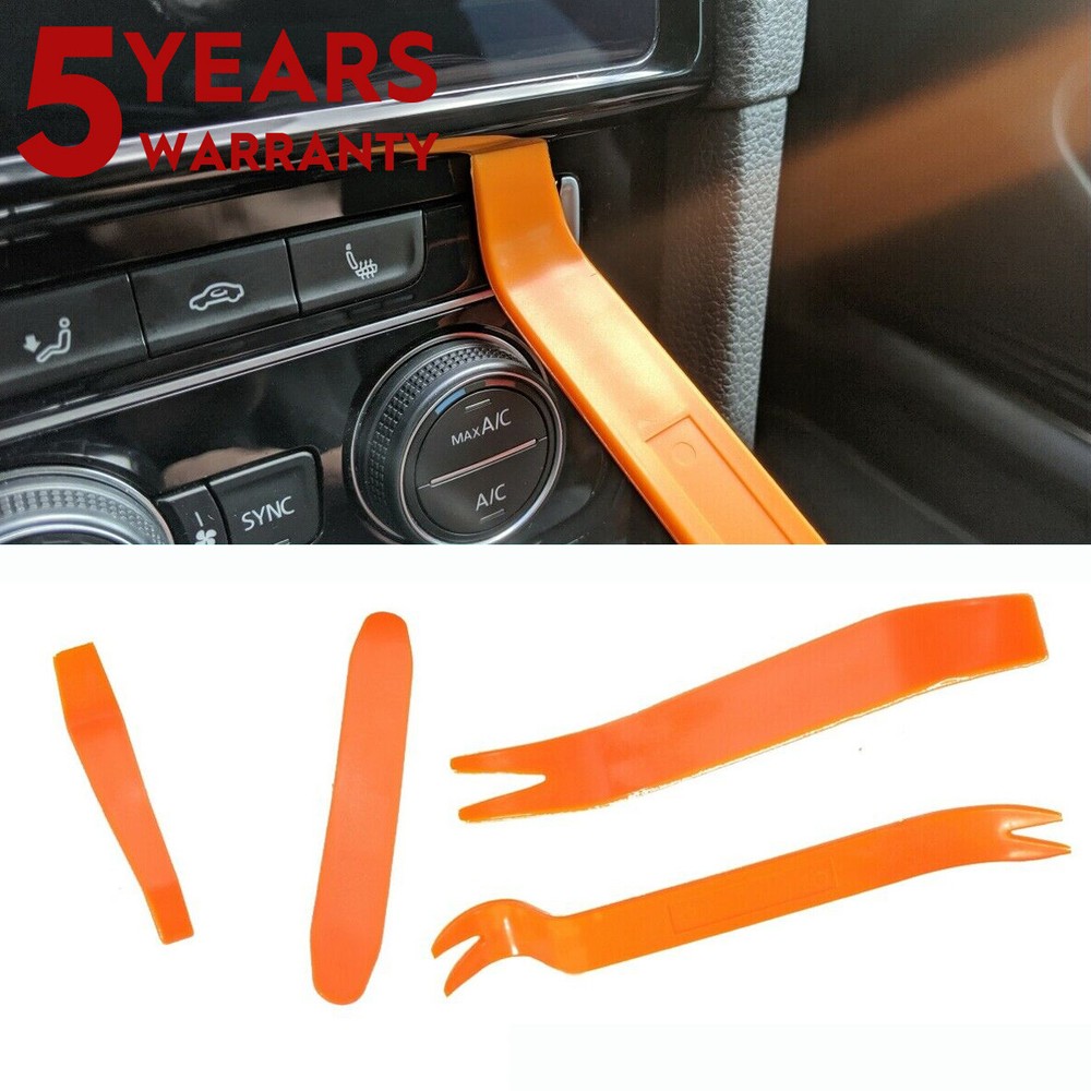 4Pcs Auto Door Clip Panel Trim Removal Tool Kits US Stock 7-day Discounted price-image