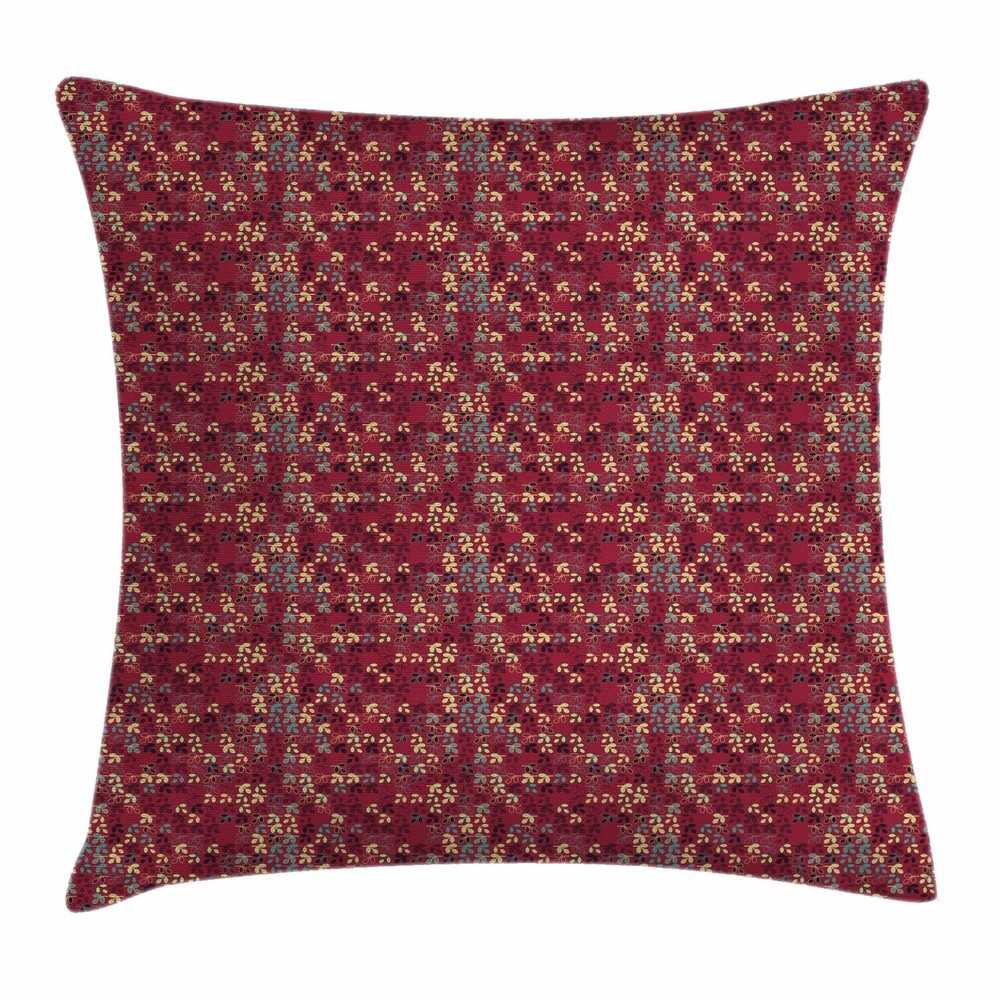 Abstract Leaf Print Pillow Covers for Home Decor in 8 Sizes