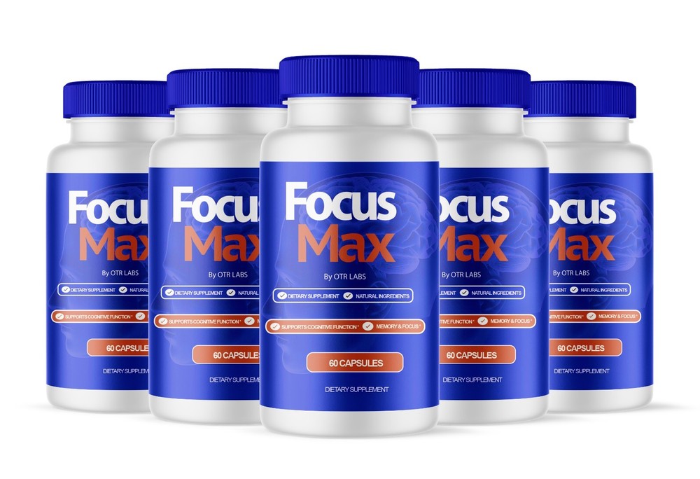 FocusMax Advanced Mind Memory & Cognitive Support 300 Capsules Genuine Focus Max