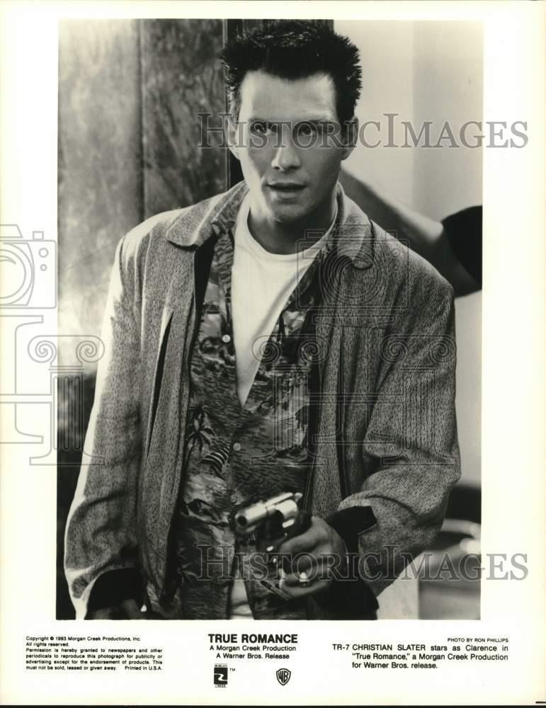 1993 Press Photo Christian Slater as Clarence in 