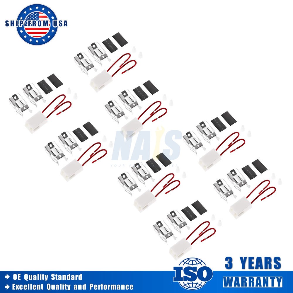 8 Pack Burner Terminal Receptacle Block for Maytag PS1570190 AP4009015 12001676