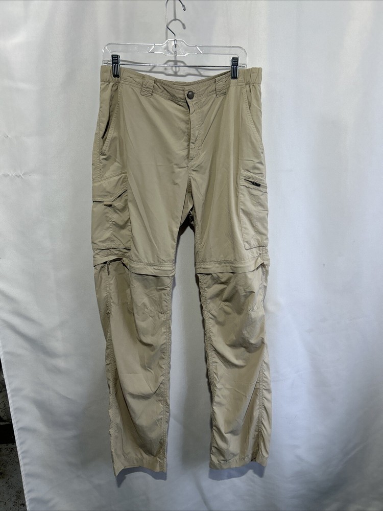 Мужские брюки-трансформеры Columbia Omni Shade Silver Ridge размер 34X34 на молнии AM8004