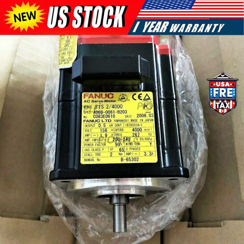 For FANUC A06B-0061-B203 New servo motor Free Shipping