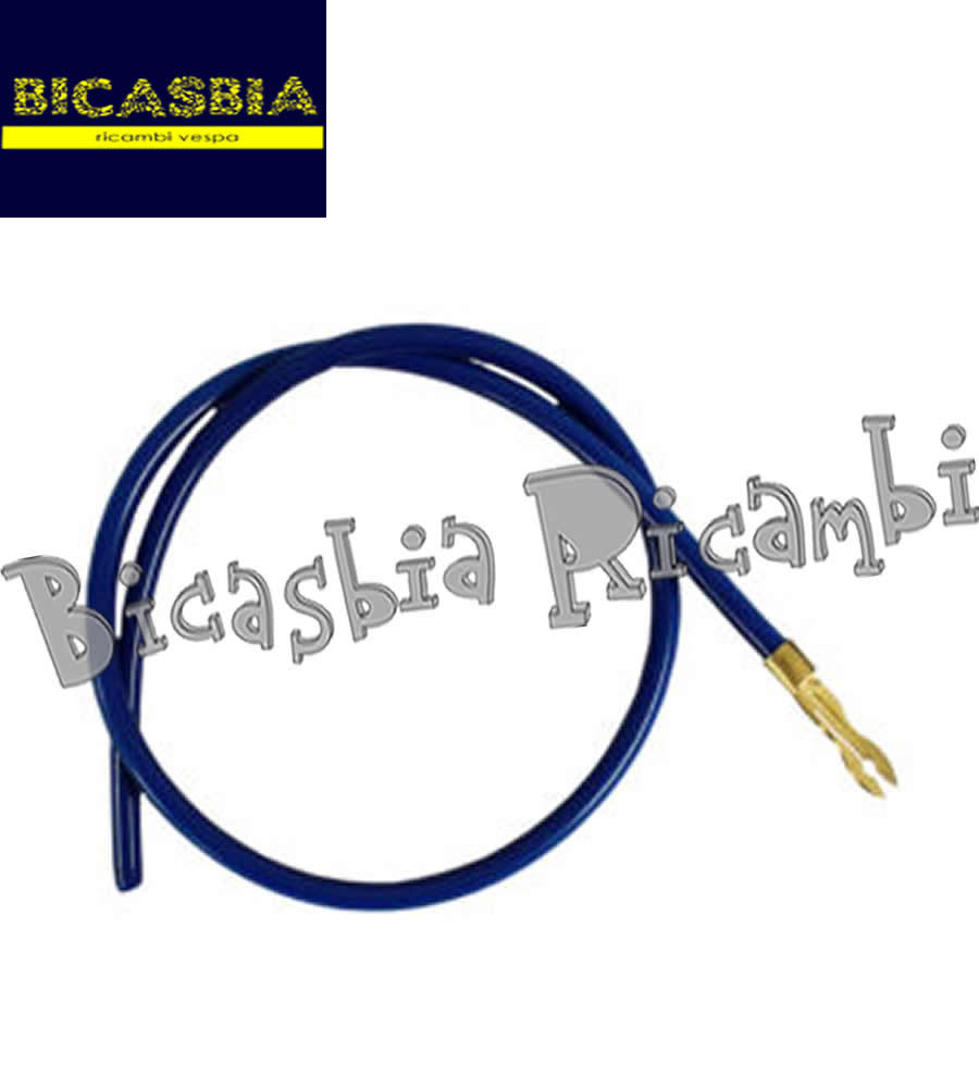 7736 Spark Plug Wire Blue with Fork Vespa 50 Special R L N 125 ET3 Primavera