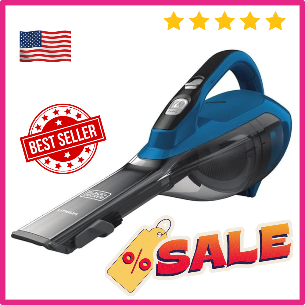 dustbuster 10.8-Volt Cordless 2.1 Cup Handheld Vacuum (Deep Ocean Blue)