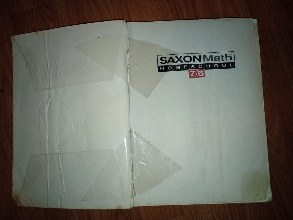 Saxon Math 7/6, Homeschool Edition: Solutions Manual - Paperback - USABLE