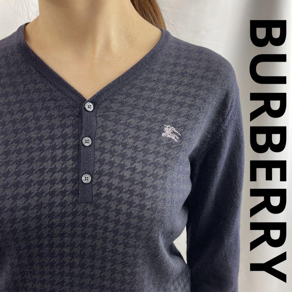 Burberry knit sweater Men's Fashion from Japan